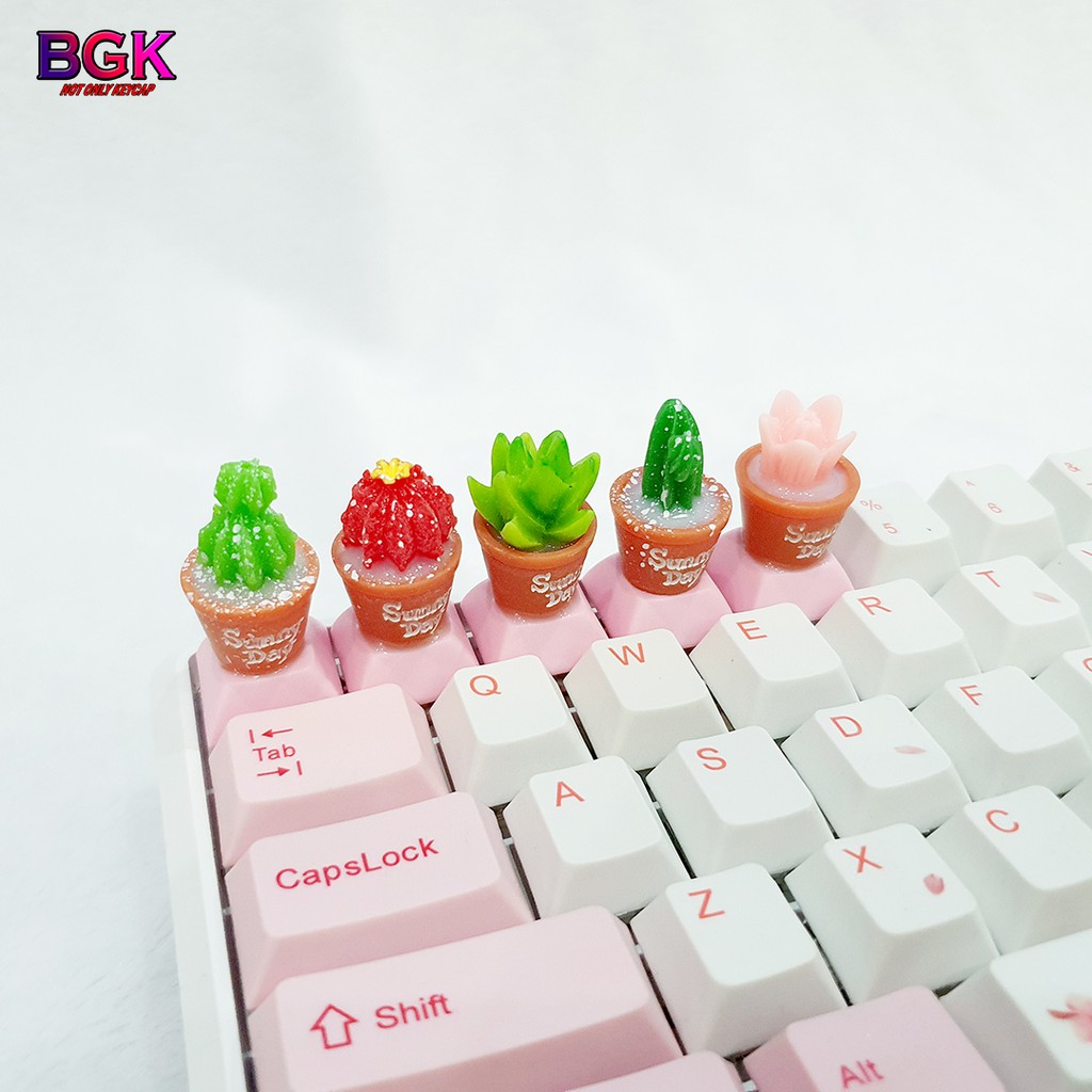 Keycap Lẻ xương rồng nhỏ cực cute ( keycap resin độc lạ )( Keycap ...