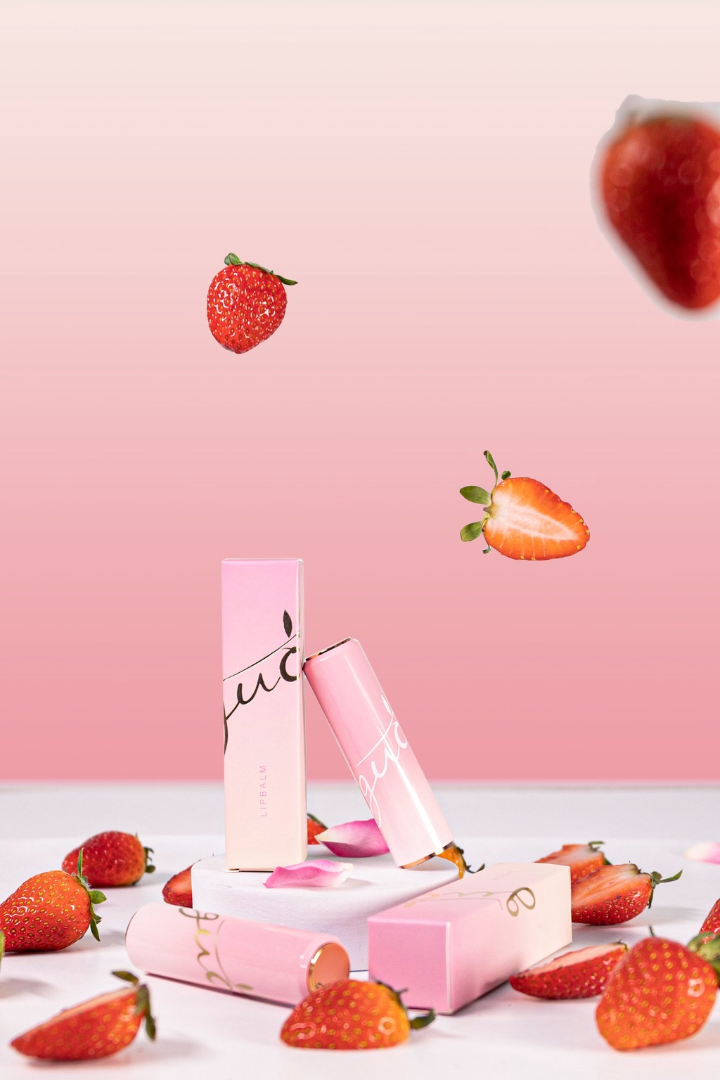 Mô tả Son Dưỡng Hồng Dâu An Toàn Bà Bầu GUO - Rose Touch Lip Balm 5gr - 11
