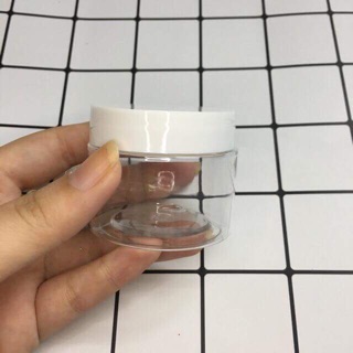 Hủ Nhựa Chiết Mỹ Phẩm - Chiết Kem- Đựng nguyên liệu- Đựng gia vị( 50g , 100g , 200g )