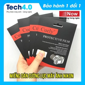 Miếng dán cường lực máy ảnh Nikon D5100 D5200 D5300 D5500 D5600 D7100 D7200 D750 D780 D500 D5