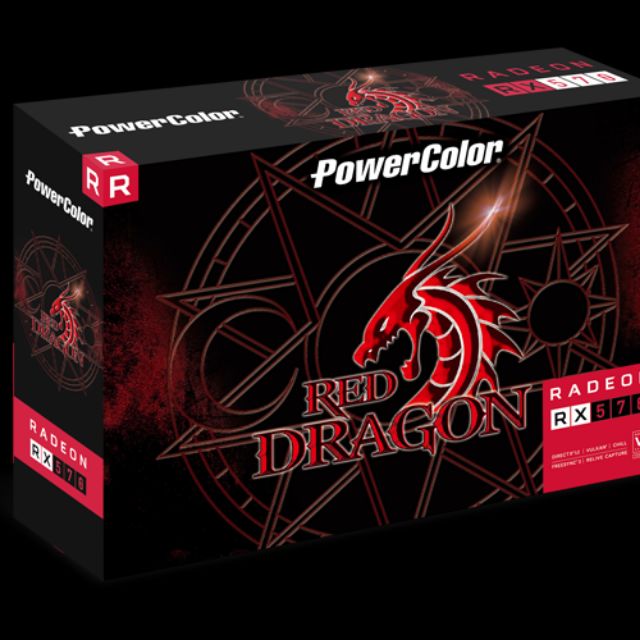 VGA - card màn hình PowerColor rx570 4gb bản OC | Shopee Việt Nam