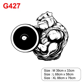 Decal dán trang trí phòng GYM tăng động lực, thu hút khách hàng, tăng doanh thu cho phòng GYM P10
