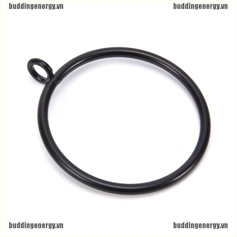Bộ 10 Móc Treo Rèm Bằng Kim Loại Kèm 5 Móc Tiện Dụng