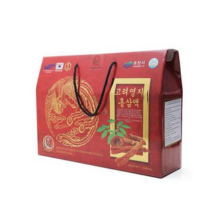Nước hồng sâm linh chi Jeong Won Hàn Quốc hộp 30 gói