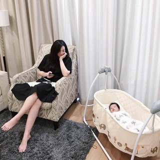 Nôi đưa tự động cao cấp Mastela SG239 mẫu mới cho bé