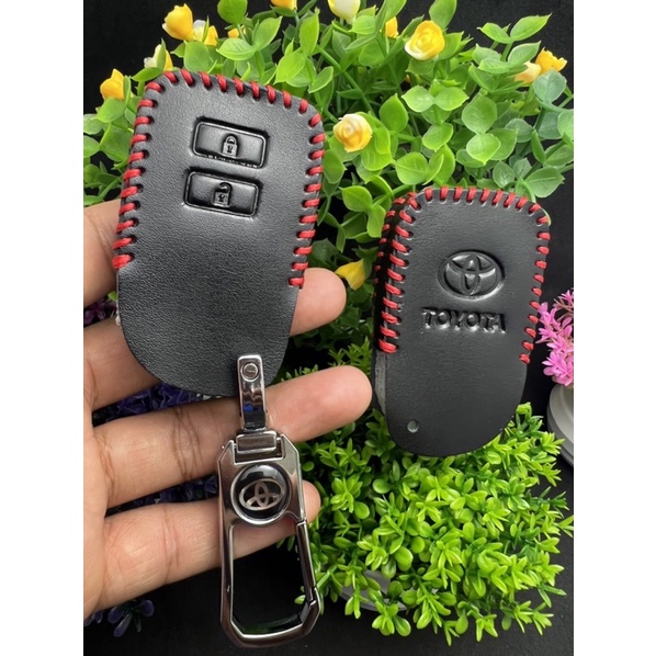 Bao da chìa khoá Smartkey Toyota Yaris( 2 nút thông minh)