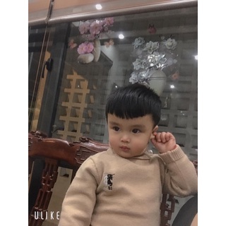 Áo len cổ lọ mùa đông siêu mềm mịn cho bé trai cực đẹp