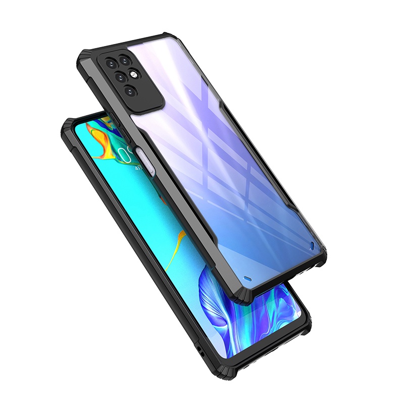 Ốp Điện Thoại Trong Suốt Có Túi Khí Chống Sốc Cho OPPO Realme 8 Pro 4G 8S 5G C35 C21 C20 Narzo 50A Prime