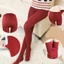 Quần legging lông cừu CAST Quần co giãn ấm áp Phụ kiện quần áo đầy đủ nhiệt