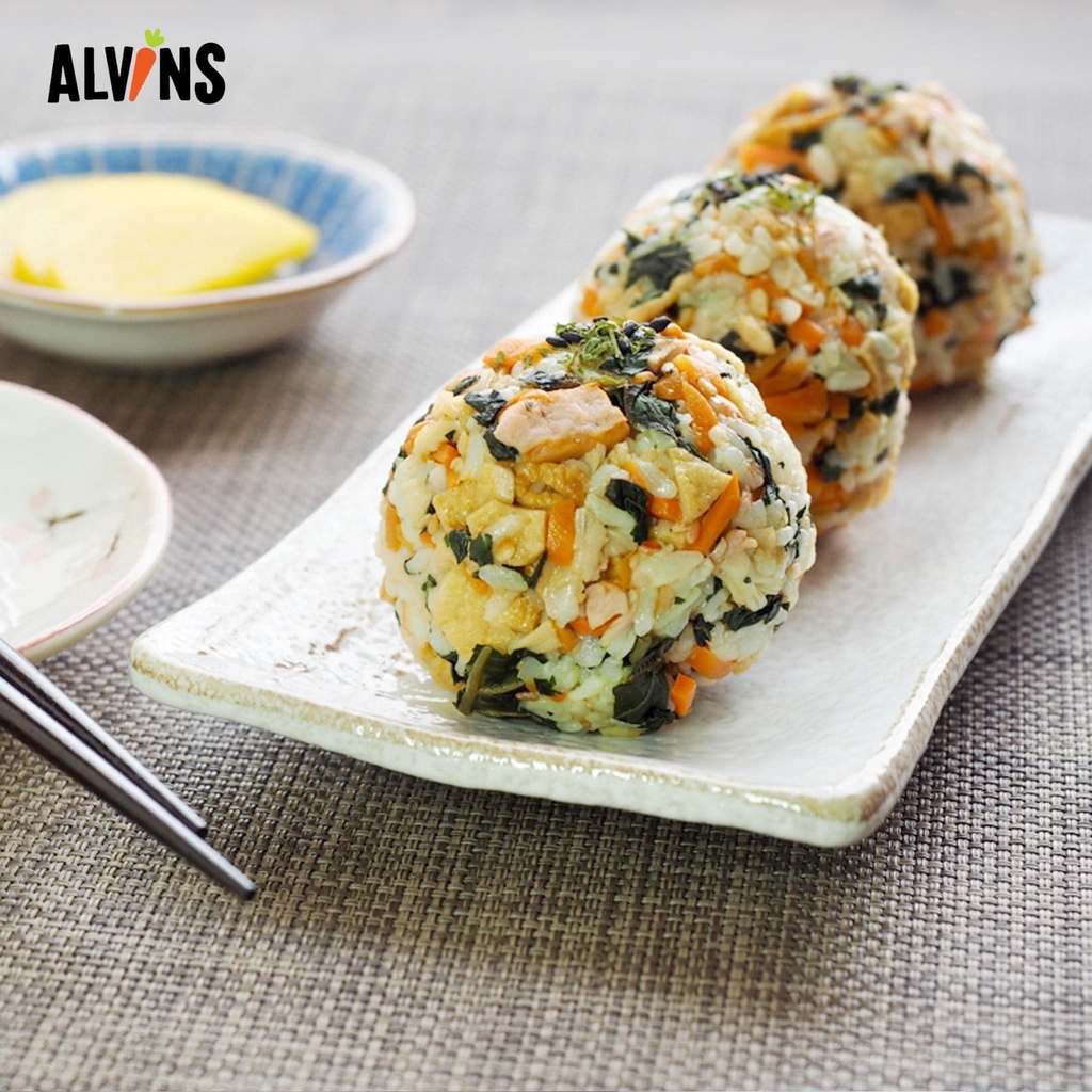 Rong biển rắc cơm cho bé hữu cơ Alvins 21g Hàn Quốc