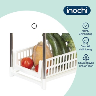 Kệ Trượt Tokyo: Nhựa PP & Inox, Khay Trượt Linh Hoạt, Chịu Lực, Kiểu Dáng Sang Trọng