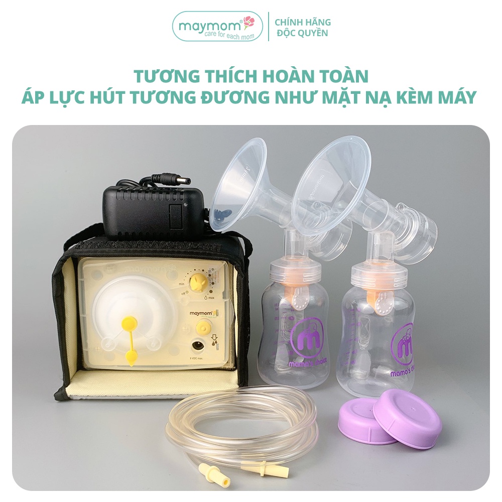 Ảnh Mặt nạ Máy Hút Sữa Maymom tương thích Máy Medela Pump 4