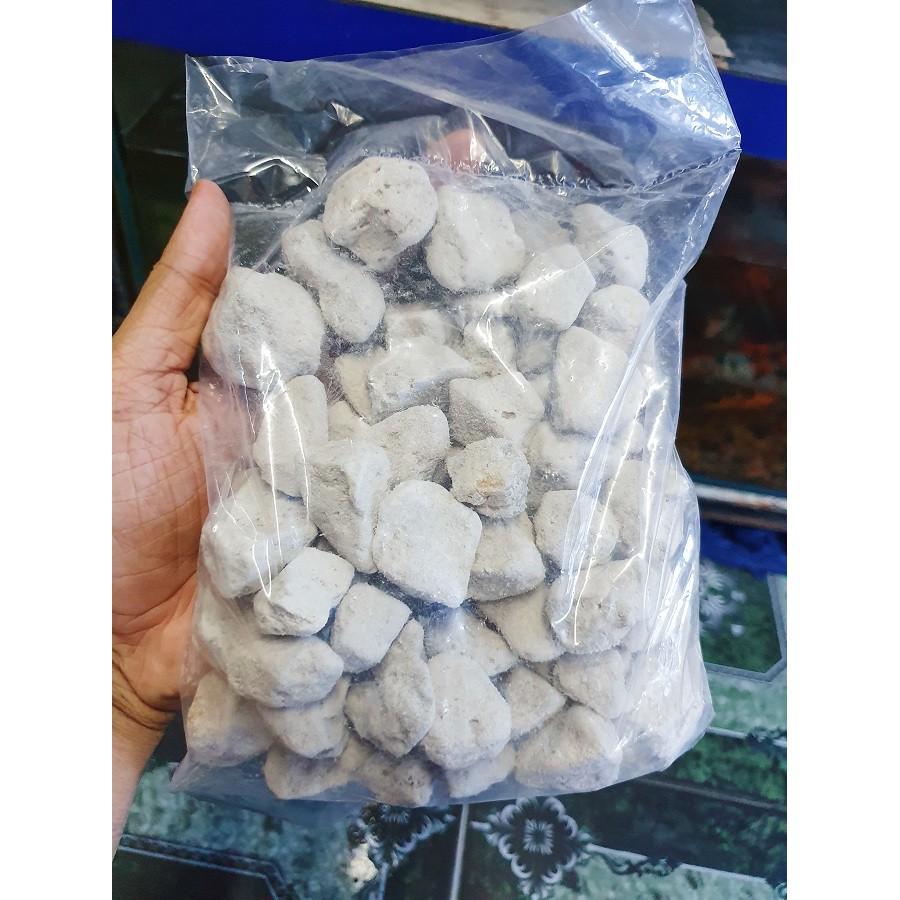 ĐÁ LÔNG VŨ VẬT LIỆU LỌC HỒ CÁ 400G ĐẾN 1KG