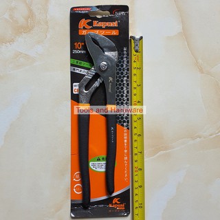 Kềm mỏ quạ hãng Kapusi Nhật Bản cỡ 10 inch (25cm) và 12 inch (30cm), Tay bọc cao su chống trơn, Bảo hành 12 tháng