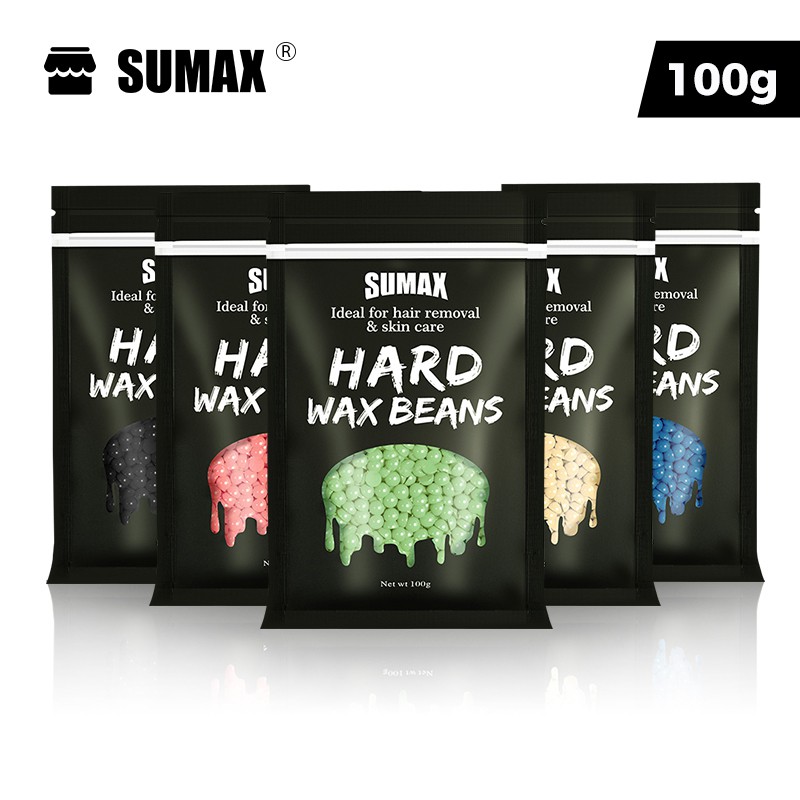 Ảnh Sumax Depilatory Đậu sáp cứng Loại bỏ sáp viên 100gBag 2