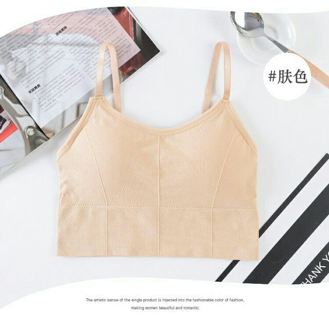 Áo bra 2 dây mẫu mới chất cotton hàng hot