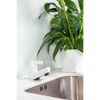 Vòi lavabo WATERTEC màu trắng WT0003 nhựa ABS/PP/POM Malaysia chống oxy hóa