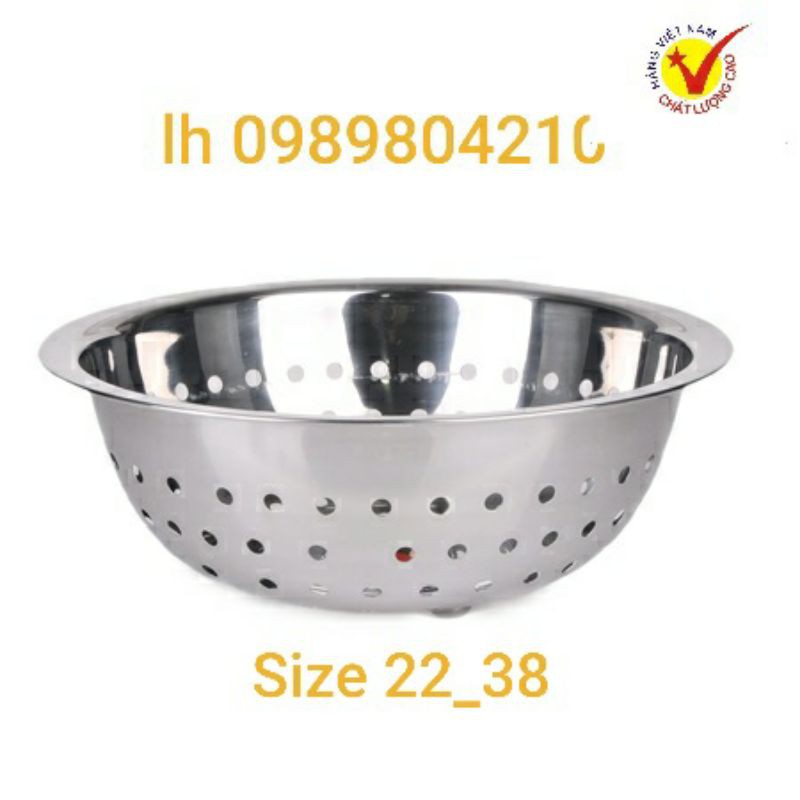 Rổ inox ,rổ rửa rau,rổ úp bát đũa ,hàng inox dày dặn bóng đẹp đủ size ...