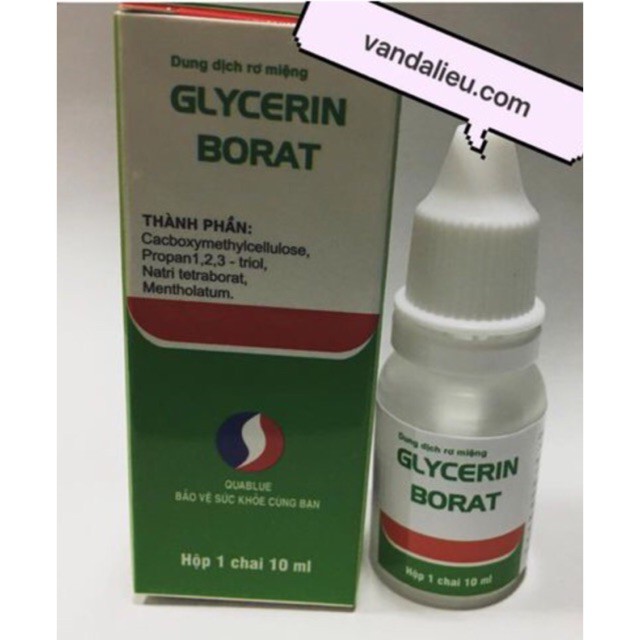 Những lưu ý khi sử dụng dung dịch Glycerin Borat