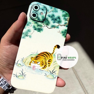 Tấm dán Skin Mặt Sau Hình Hỗ Vẽ FULL VIỀN Dành Cho 13ProMax 12ProMax 11ProMax X XS XR XSMAX - FukiShop
