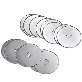 20 Chiếc 10 Chiếc 5 Chiếc 45 Mm Đĩa Cắt Xoay Lưỡi Thay Thế Đổ Lại Lưỡi Dao Và 45 Mm Dụng Cụ Cắt Cho Vải Miếng Dán Da