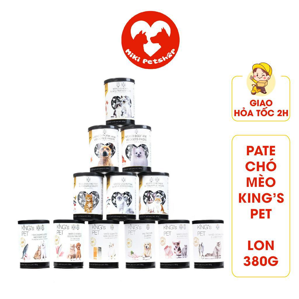 Pate Cho Chó Mèo King's Pet Lon 380G Đủ Vị - Miki Petshop | Shopee Việt Nam