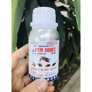 Thuốc Xịt Muỗi Y Tế Per 500EC 100ml - Diệt Muỗi, Kiến, Gián Hiệu Quả, Nguyên Liệu Nhập Khẩu, Chai Nhôm