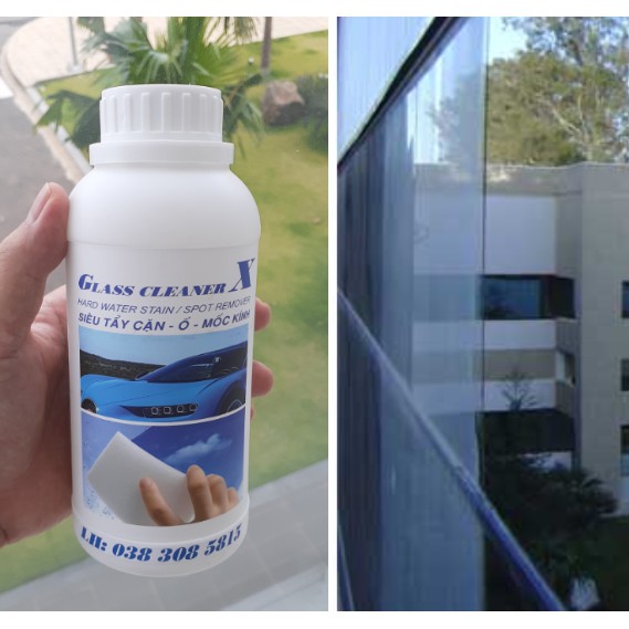Dung dịch tẩy ố mốc kính - Glass Cleaner X - 250ML