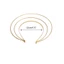 Phụ kiện tóc băng đô hoop base cho học sinh nữ - Pealike