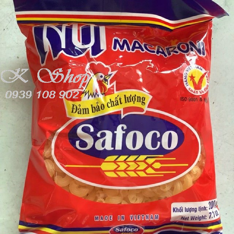 Nui nhỏ Safoco gói 200g | Shopee Việt Nam