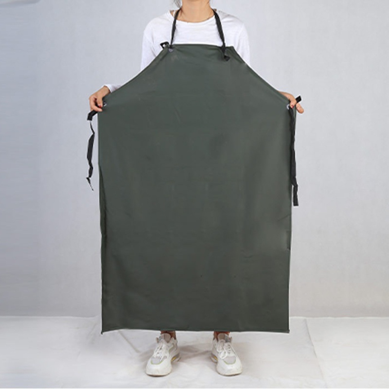 SHI Tạp Dề Chống Thấm Nước Chống Hóa Chất Cho Tạp Dề Cực Dài Với Yếm Có Thể Điều Chỉnh Để Rửa Bát Phòng Thí Nghiệm Làm Việc Đồ Tể Sạch Sẽ