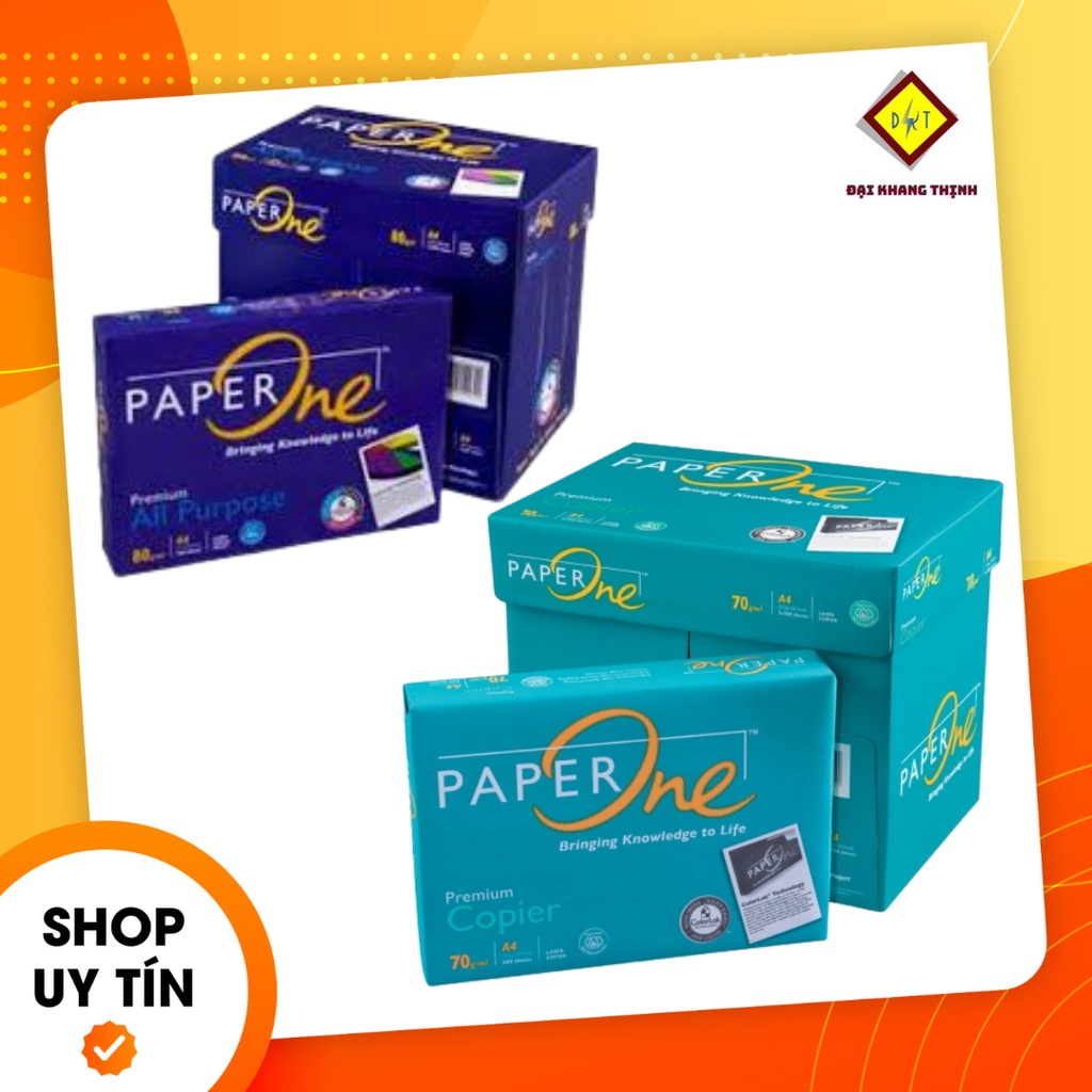 Giấy A4 Paper One 70gsm 80 gsm Giấy in photo A4 Giấy A4 giá rẻ CAM KẾT ...