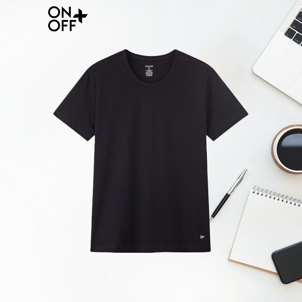 Ảnh Áo thun nam ngắn tay ONOFF công nghệ Cotton Compact cao cấp, mềm mịn - 18IS23S013 1