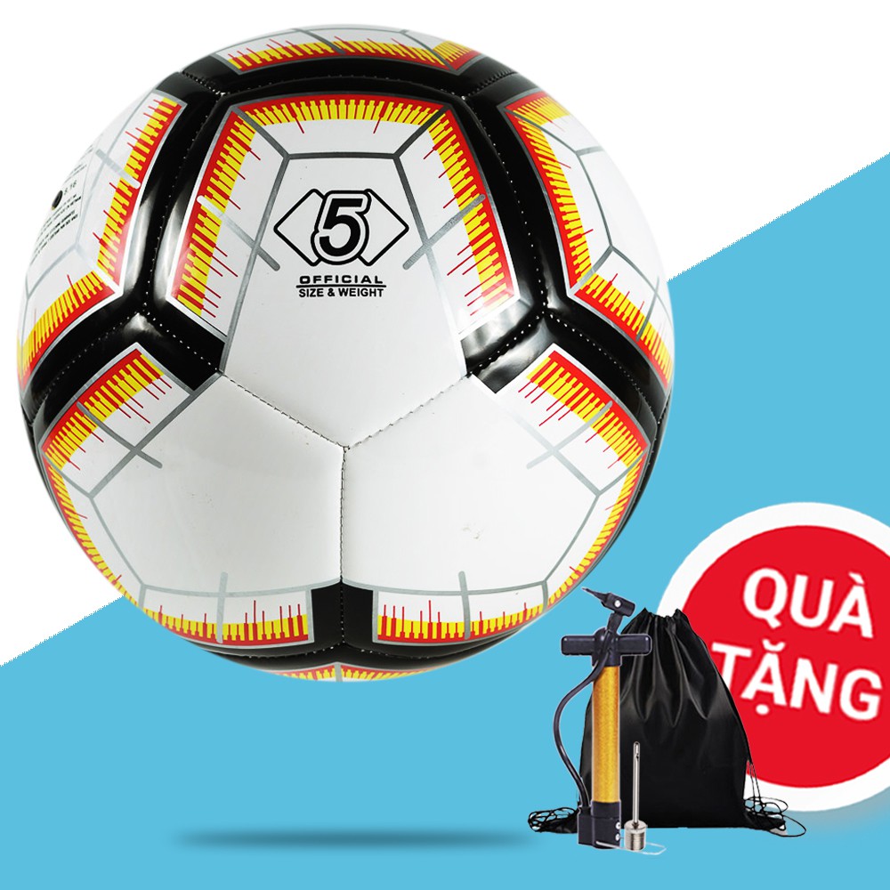 Quả bóng đá NHA số 5 - Bóng đá chính hãng - Tặng Kim bơm + Túi lưới - Bảo hành 12 tháng