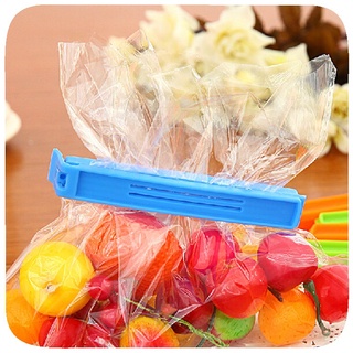 Set 10 kẹp miệng túi thức ăn bằng nhựa chống ẩm cỡ 11cm tiện lợi