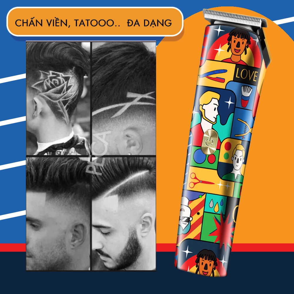 Ảnh Tông đơ chấn viền Kemei KM-5017H thiết kế độc đáo, có thể cắt tóc, cạo râu, cạo đầu - Hàng chính hãng 3