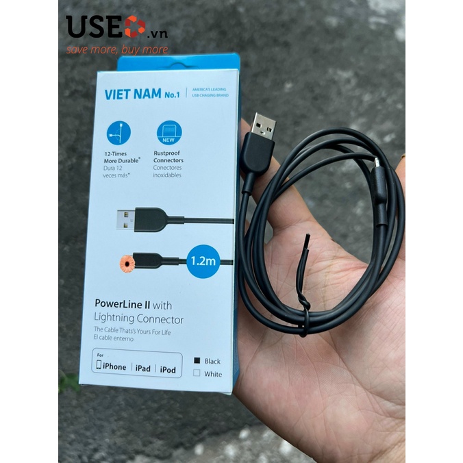 Cáp Usb-Powerline ll-USED.VN | Shopee Việt Nam