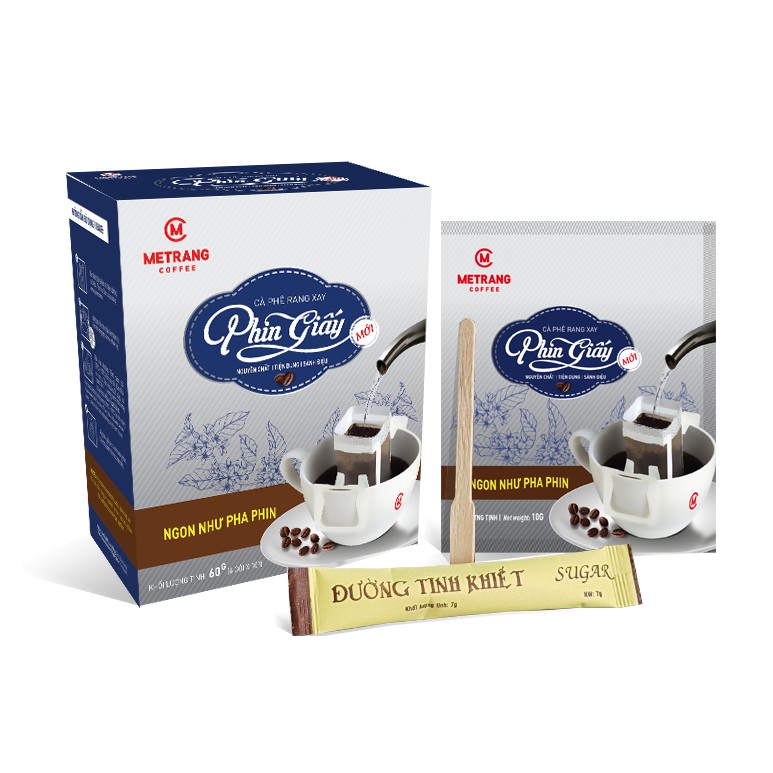 Ảnh Cà phê phin giấy Mê Trang - Hộp 6 gói 2