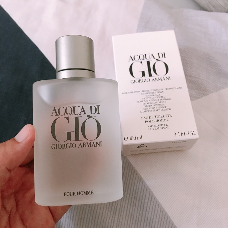 Acqua di discount gio 100ml tester