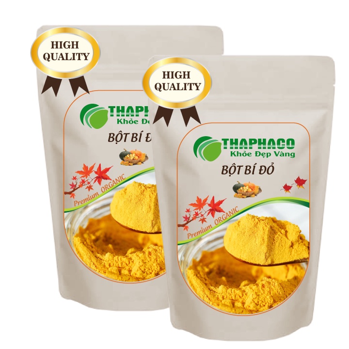[HCM] Bột Trái Bí Đỏ 100g Uống Làm Đẹp Dưỡng Da THAPHACO