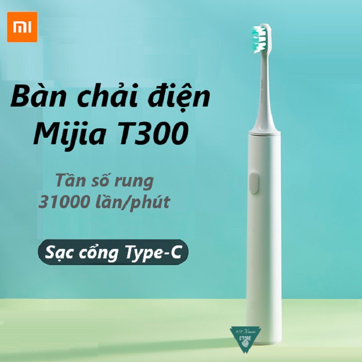 Bàn chải điện Xiaomi Mijia T300 - Bàn Chải Đánh Răng Mijia T300 ...