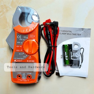 Ampe kềm đo điện hãng Kapusi K-9186 có tặng kèm bút thử điện Kapusi