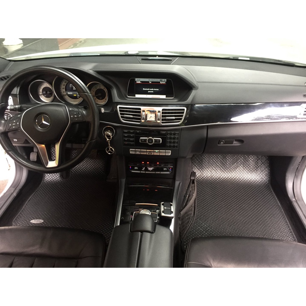 Thảm lót ô tô KATA cho xe Mercedes E W212 (2010 - 2016)  - Khít với sàn, Chống trơn, Không mùi, Không ẩm mốc