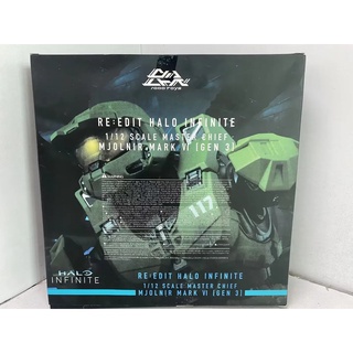 18cm Re: Chỉnh sửa Halo 1 / 12 Tỉ lệ Master Chief Infinite Mjolnir Mark VI Gen3 Hình nhựa Pvc có thể tháo rời