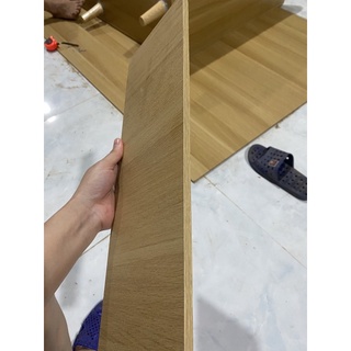 (đi đơn từ 50k)tấm gỗ mdf làm kệ màu vàng 1 dán nẹp 4 cạnh dày 8mm nhiều kích thước nhỏ
