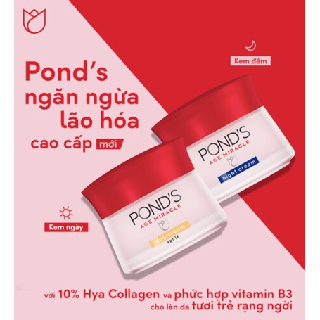 Kem chống lão hóa cao cấp Pond’s Age Miracle ban ngày 50g