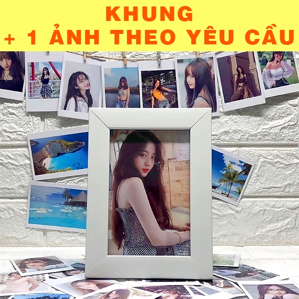 Khung ảnh để bàn 9x12, 10x15, 13x18 , 15x20, 20x30mặt mika kèm chân giá rẻ tặng ảnh