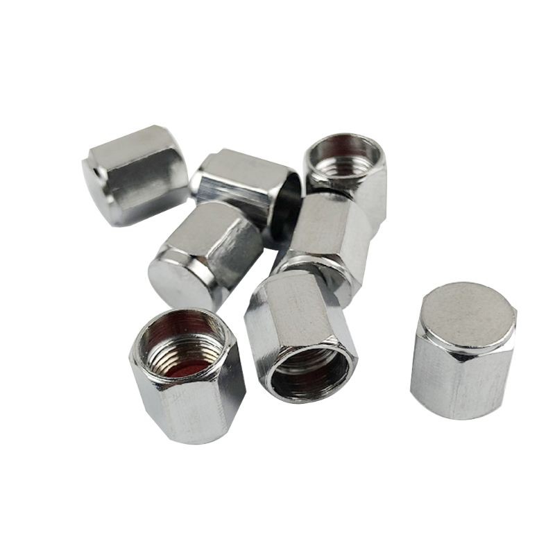 Set 8 Nắp Van Lốp Xe Hơi Làm Bằng Hợp Kim Nhôm Tiện Dụng