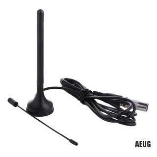 Queenten Ăng Ten Kỹ Thuật Số Trong Nhà 30dbi Dvb-T / Fm Cho Tv Hdtv 50 Dặm Và Phụ Kiện