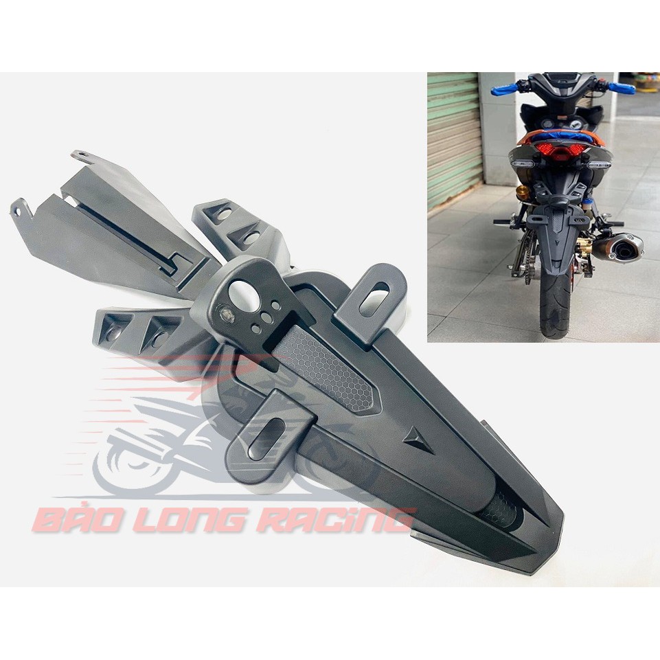 Đuôi dè gắn Exciter 150 kiểu Malay nhựa ABS xịn